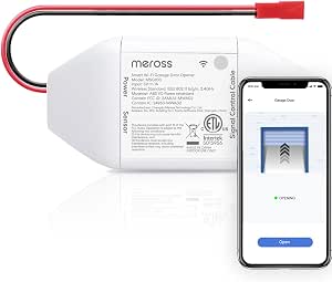 meross Smart WiFi Garage Door Opener Remote w/ App Control (Alexa/Google)
